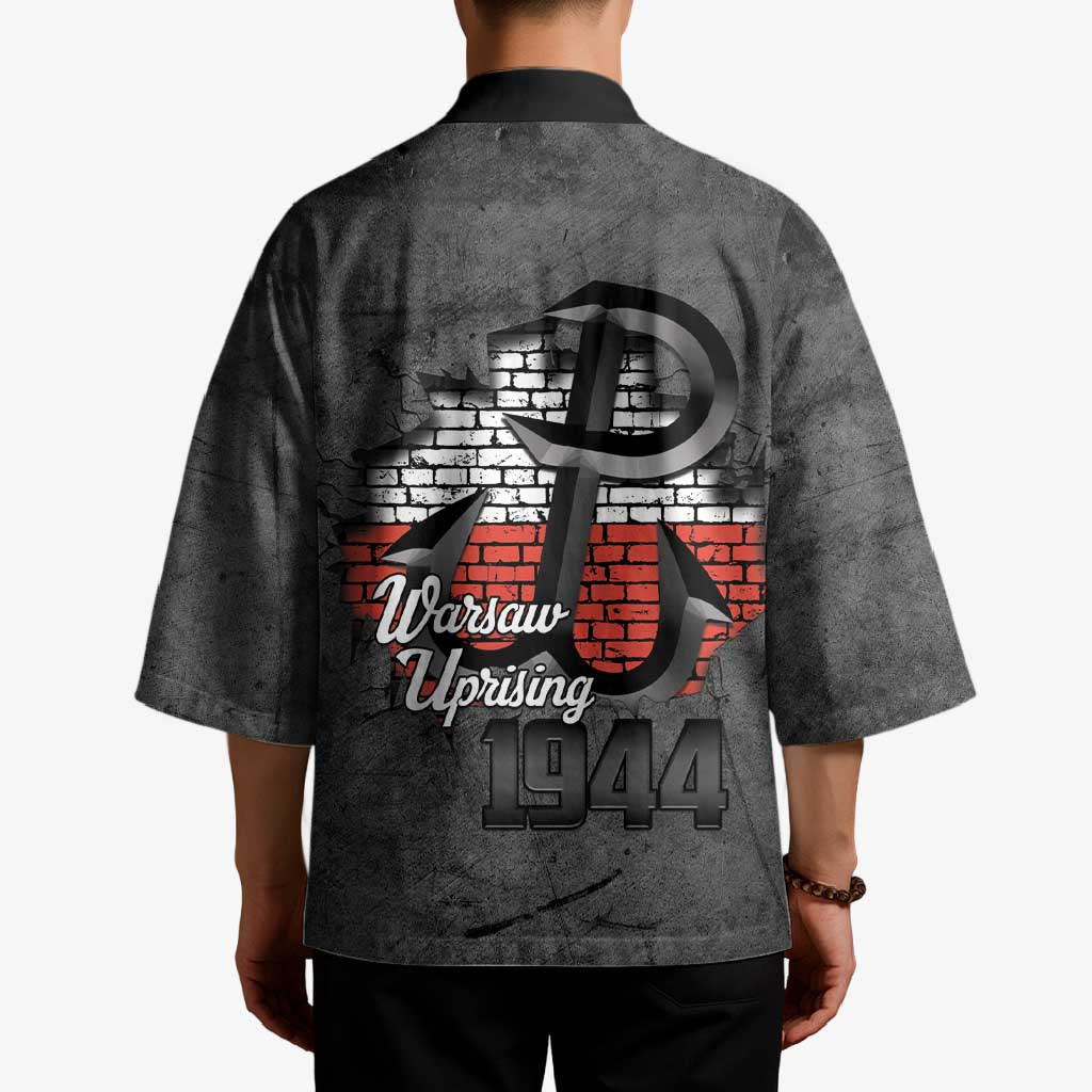 Warsaw Uprising 1944 Poland Kimono Polish Anchor Kotwica
