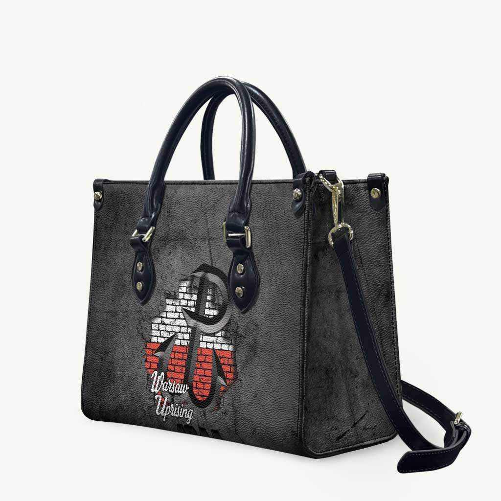 Warsaw Uprising 1944 Poland Leather Bag Polish Anchor Kotwica