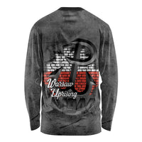Warsaw Uprising 1944 Poland Long Sleeve Shirt Polish Anchor Kotwica