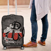 Warsaw Uprising 1944 Poland Luggage Cover Polish Anchor Kotwica