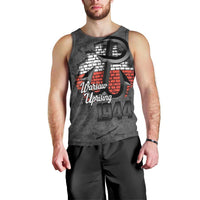 Warsaw Uprising 1944 Poland Men Tank Top Polish Anchor Kotwica