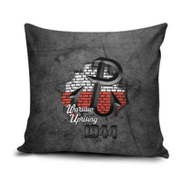 Warsaw Uprising 1944 Poland Pillow Cover Polish Anchor Kotwica