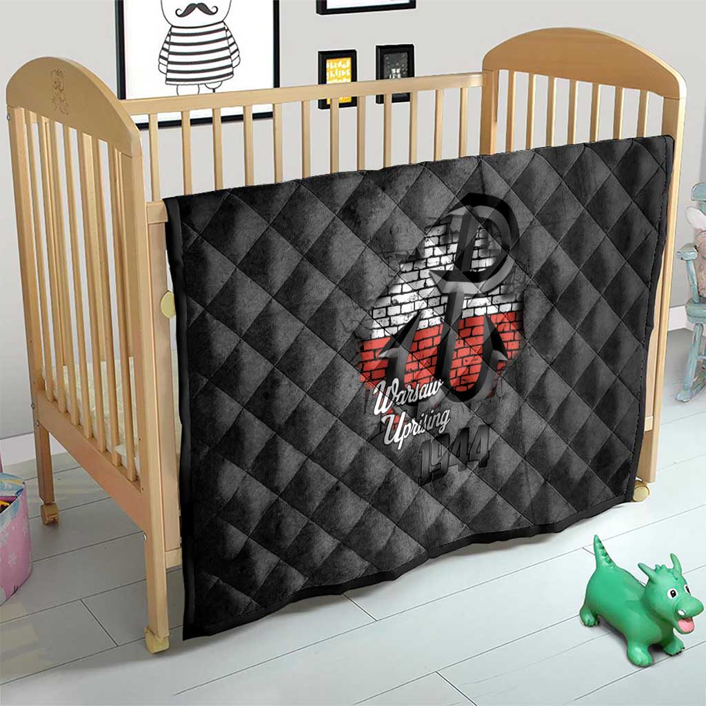 Warsaw Uprising 1944 Poland Quilt Polish Anchor Kotwica
