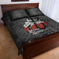 Warsaw Uprising 1944 Poland Quilt Bed Set Polish Anchor Kotwica