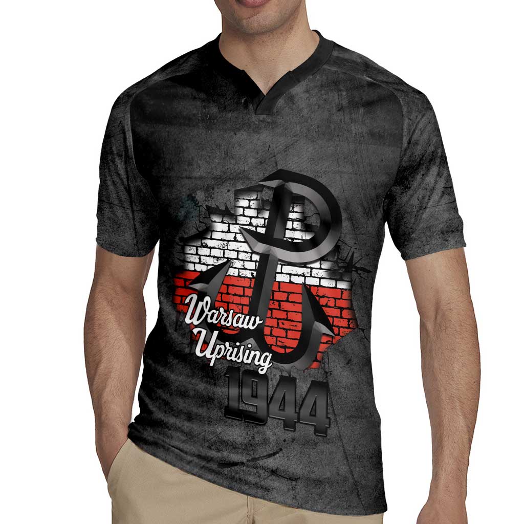 Warsaw Uprising 1944 Poland Rugby Jersey Polish Anchor Kotwica