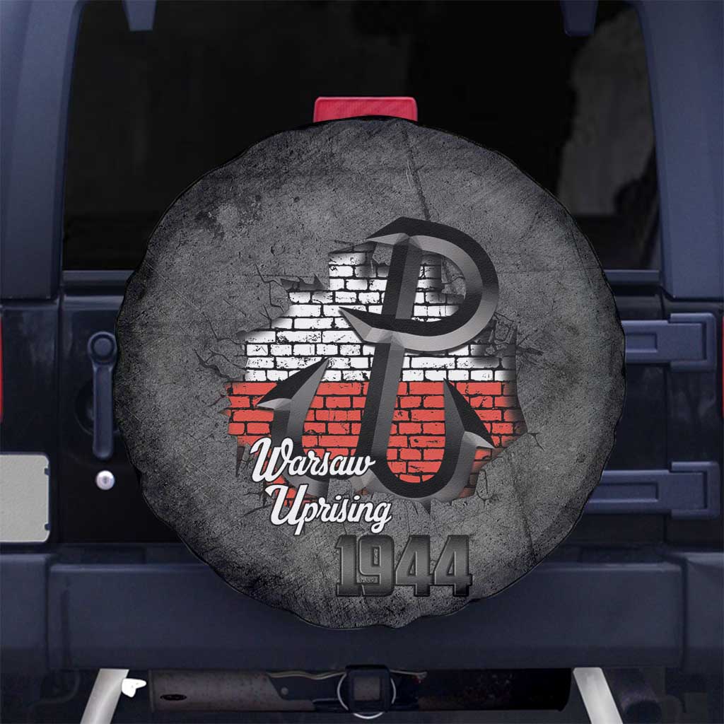 Warsaw Uprising 1944 Poland Spare Tire Cover Polish Anchor Kotwica