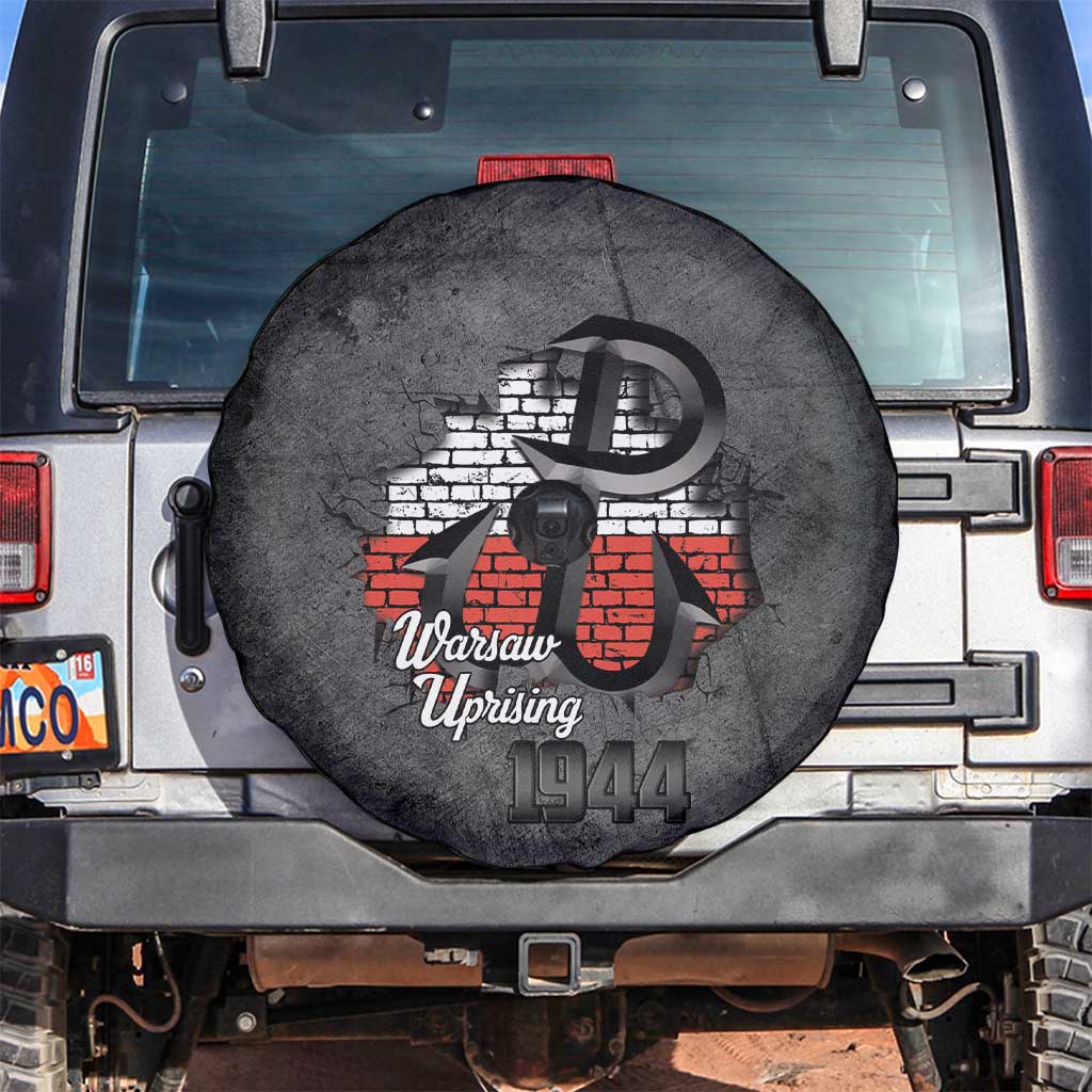 Warsaw Uprising 1944 Poland Spare Tire Cover Polish Anchor Kotwica