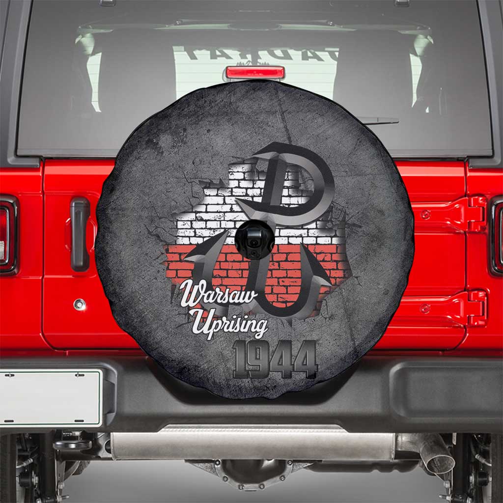 Warsaw Uprising 1944 Poland Spare Tire Cover Polish Anchor Kotwica