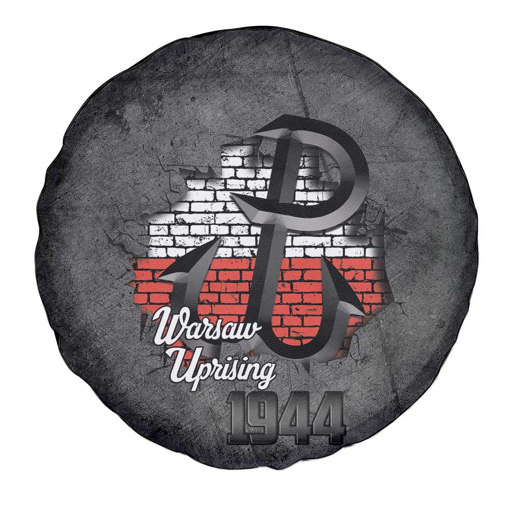 Warsaw Uprising 1944 Poland Spare Tire Cover Polish Anchor Kotwica