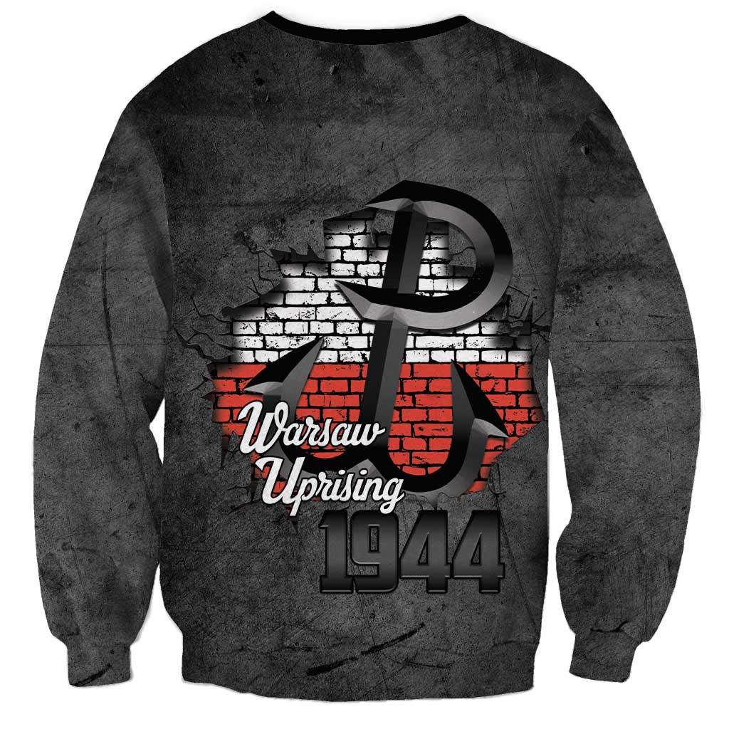 Warsaw Uprising 1944 Poland Sweatshirt Polish Anchor Kotwica