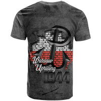 Warsaw Uprising 1944 Poland T Shirt Polish Anchor Kotwica