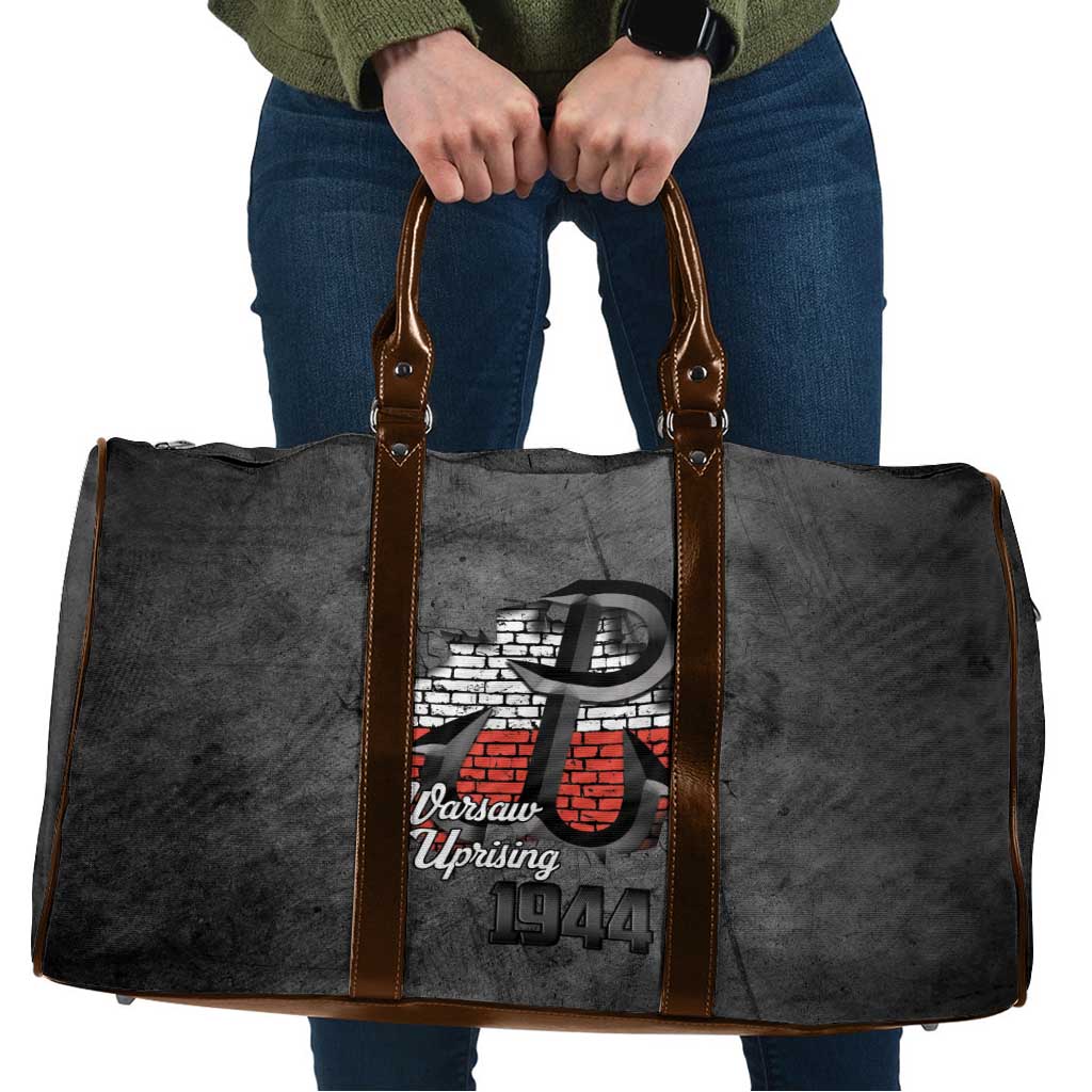 Warsaw Uprising 1944 Poland Travel Bag Polish Anchor Kotwica