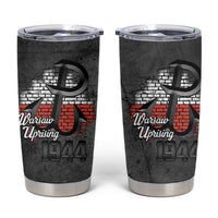 Warsaw Uprising 1944 Poland Tumbler Cup Polish Anchor Kotwica