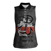 Warsaw Uprising 1944 Poland Women Sleeveless Polo Shirt Polish Anchor Kotwica