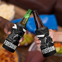 South Africa Freedom Day 4 in 1 Can Cooler Tumbler Nelson Mandela With Map