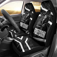 South Africa Freedom Day Car Seat Cover Nelson Mandela With Map