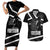 South Africa Freedom Day Couples Matching Short Sleeve Bodycon Dress and Hawaiian Shirt Nelson Mandela With Map