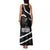 South Africa Freedom Day Family Matching Tank Maxi Dress and Hawaiian Shirt Nelson Mandela With Map