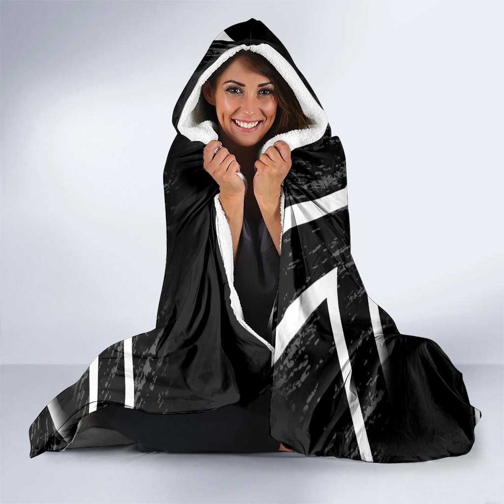 South Africa Freedom Day Hooded Blanket Nelson Mandela With Map