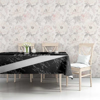 South Africa Freedom Day Tablecloth Nelson Mandela With Map