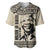 South Africa Nelson Mandela - Father Of Nation Baseball Jersey Vintage African Pattern