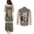 South Africa Nelson Mandela - Father Of Nation Couples Matching Puletasi and Long Sleeve Button Shirt Vintage African Pattern