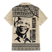 South Africa Nelson Mandela - Father Of Nation Family Matching Mermaid Dress and Hawaiian Shirt Vintage African Pattern