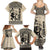 South Africa Nelson Mandela - Father Of Nation Family Matching Summer Maxi Dress and Hawaiian Shirt Vintage African Pattern