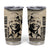 South Africa Nelson Mandela - Father Of Nation Tumbler Cup Vintage African Pattern