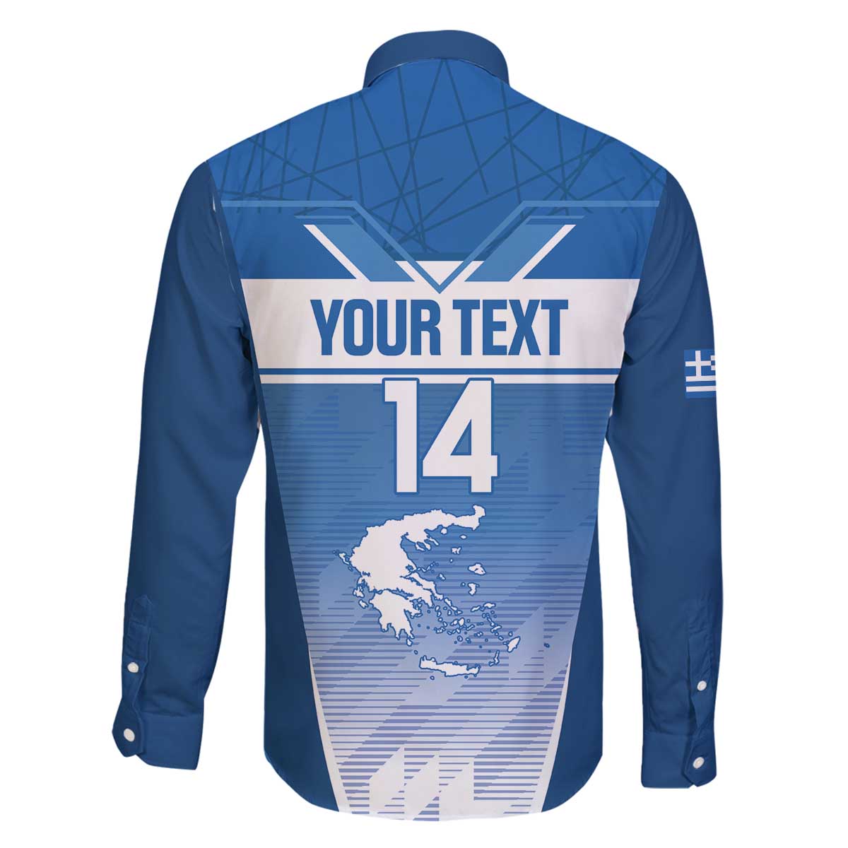 Custom Greece Football Family Matching Off The Shoulder Long Sleeve Dress and Hawaiian Shirt Go Ethniki Coat Of Arms Style