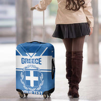 Custom Greece Football Luggage Cover Go Ethniki Coat Of Arms Style