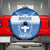 Custom Greece Football Spare Tire Cover Go Ethniki Coat Of Arms Style