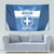 Custom Greece Football Tapestry Go Ethniki Coat Of Arms Style