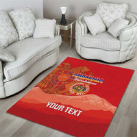 Custom Armenia Football Area Rug Come On Havakakan