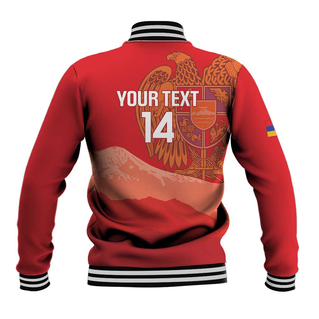 Custom Armenia Football Baseball Jacket Come On Havakakan