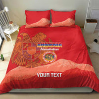 Custom Armenia Football Bedding Set Come On Havakakan
