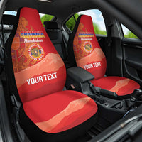 Custom Armenia Football Car Seat Cover Come On Havakakan