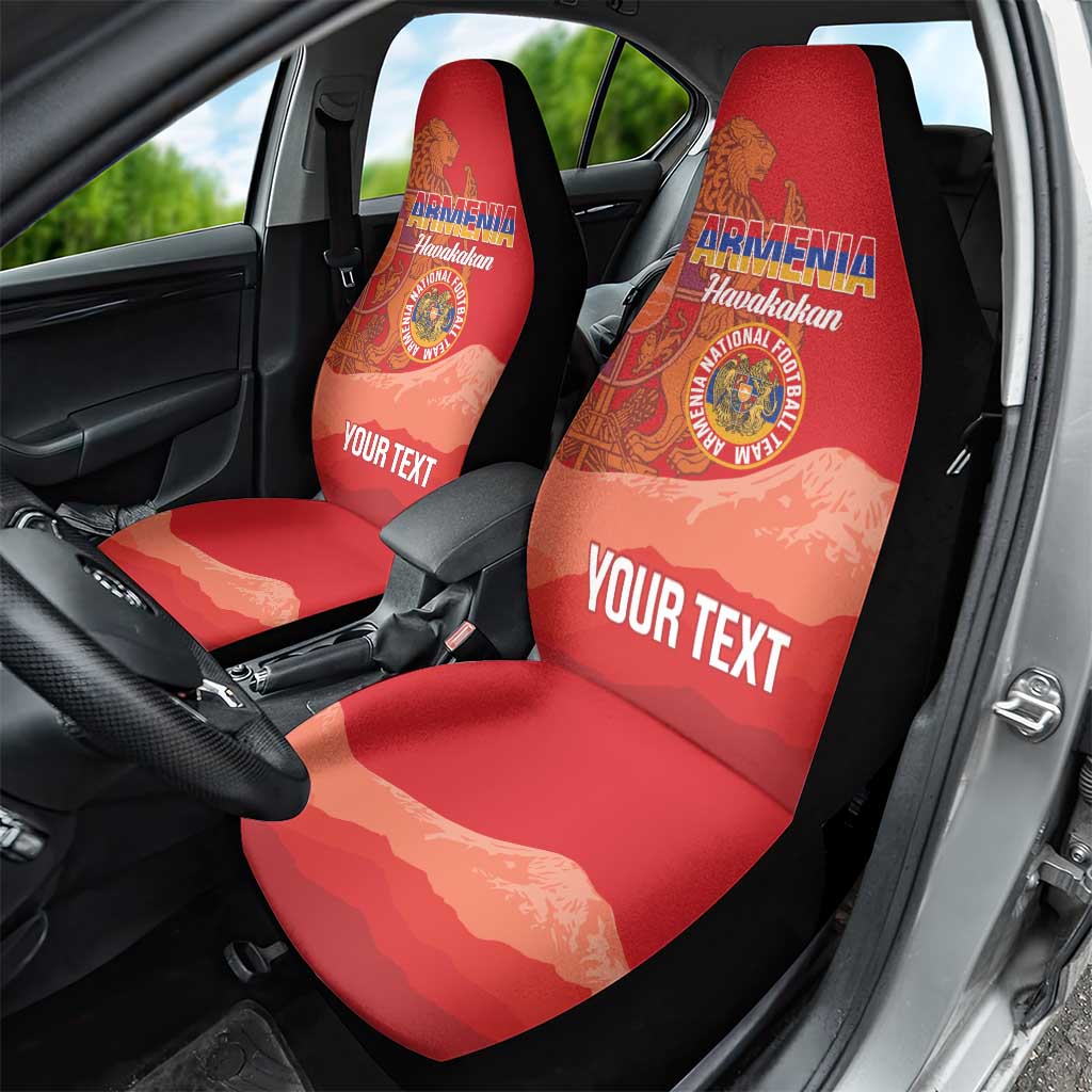 Custom Armenia Football Car Seat Cover Come On Havakakan