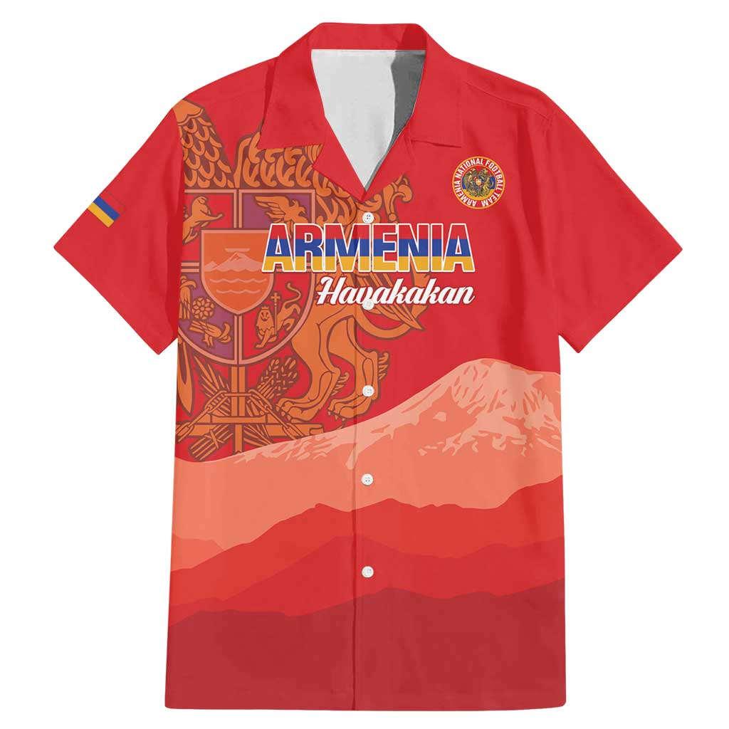 Custom Armenia Football Family Matching Mermaid Dress and Hawaiian Shirt Come On Havakakan