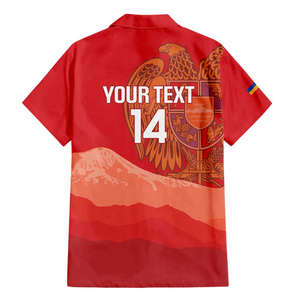 Custom Armenia Football Family Matching Mermaid Dress and Hawaiian Shirt Come On Havakakan