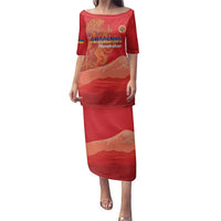 Custom Armenia Football Family Matching Puletasi and Hawaiian Shirt Come On Havakakan