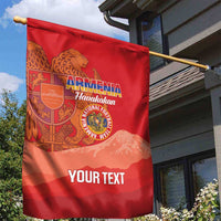 Custom Armenia Football Garden Flag Come On Havakakan