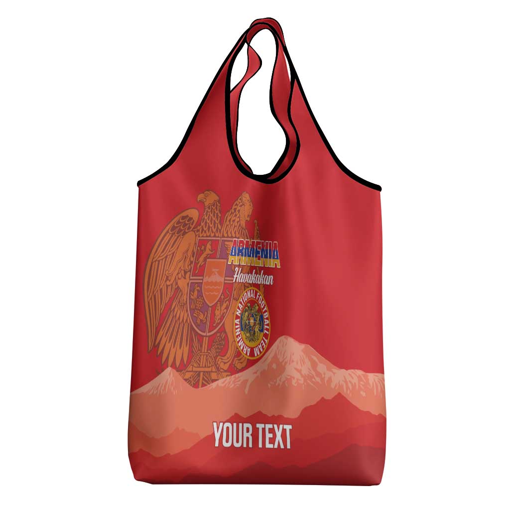 Custom Armenia Football Grocery Bag Come On Havakakan