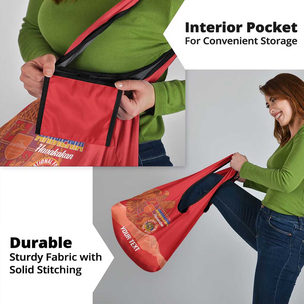 Custom Armenia Football Grocery Bag Come On Havakakan
