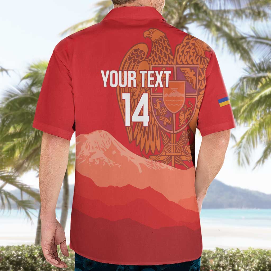 Custom Armenia Football Hawaiian Shirt Come On Havakakan
