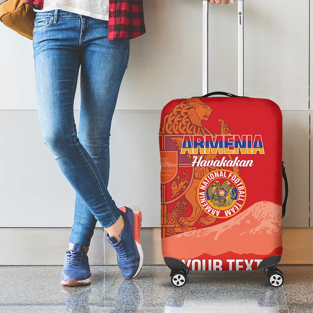 Custom Armenia Football Luggage Cover Come On Havakakan