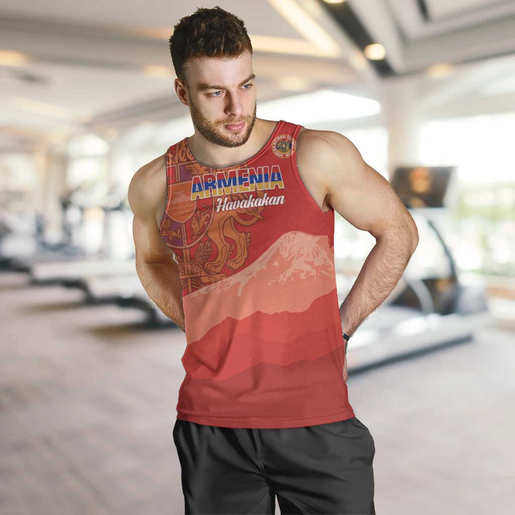 Custom Armenia Football Men Tank Top Come On Havakakan