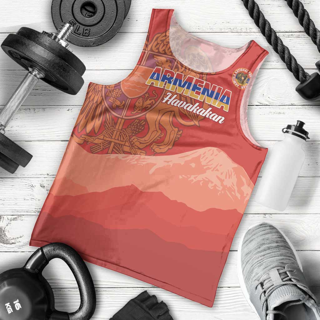 Custom Armenia Football Men Tank Top Come On Havakakan