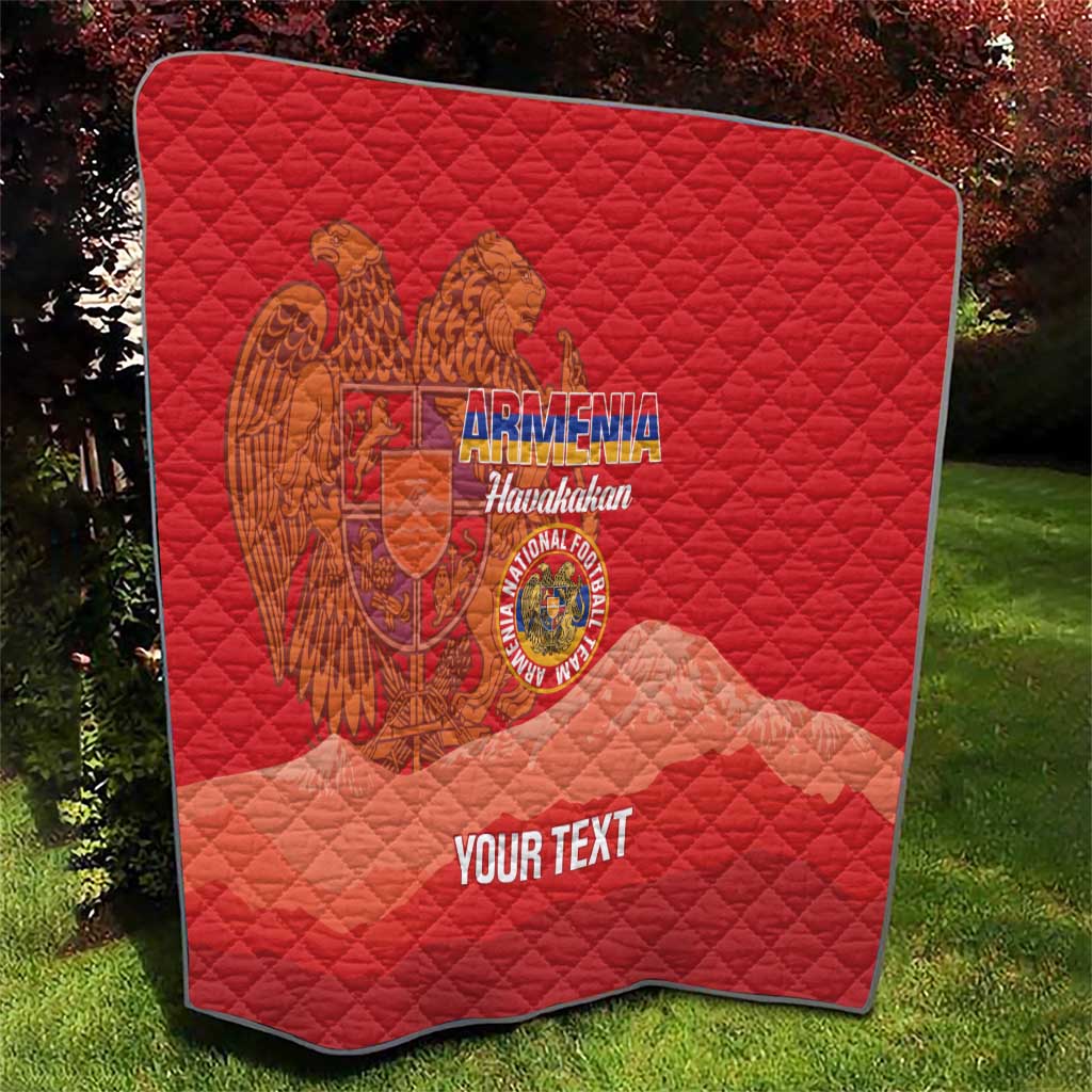 Custom Armenia Football Quilt Come On Havakakan