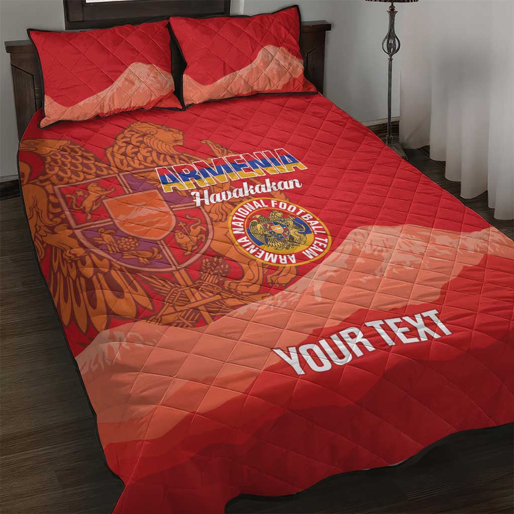 Custom Armenia Football Quilt Bed Set Come On Havakakan